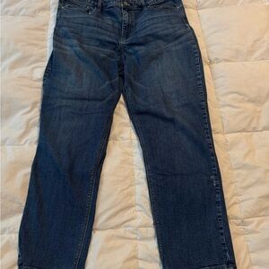 White House Black Market Women’s Blue Straight Jeans